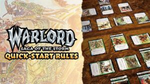 AEG Licensee Kingswood Games Unveils Upcoming CCG: Warlord: Saga of the Storm