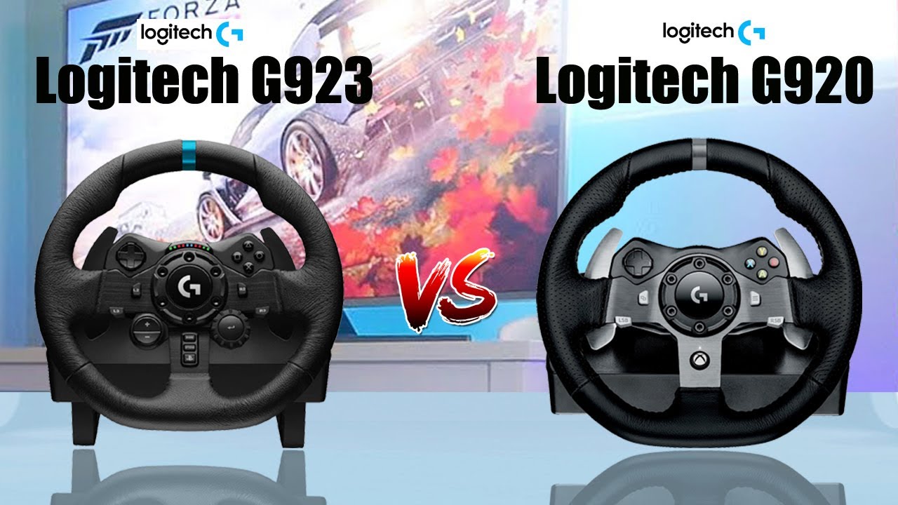 Read more about the article Logitech G920 vs G923: A Detailed Comparison for Racing Enthusiasts